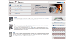 Desktop Screenshot of louvers-dampers.com
